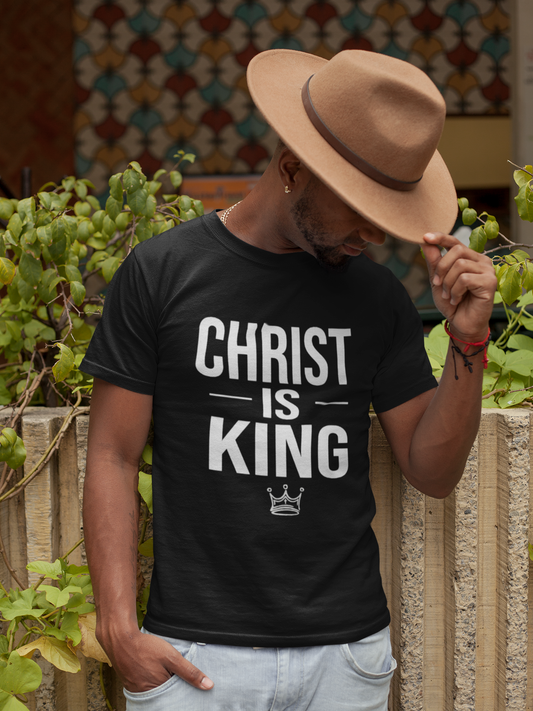 Christ Is King Shirt – Bold Christian Faith Graphic Tee (Copy)