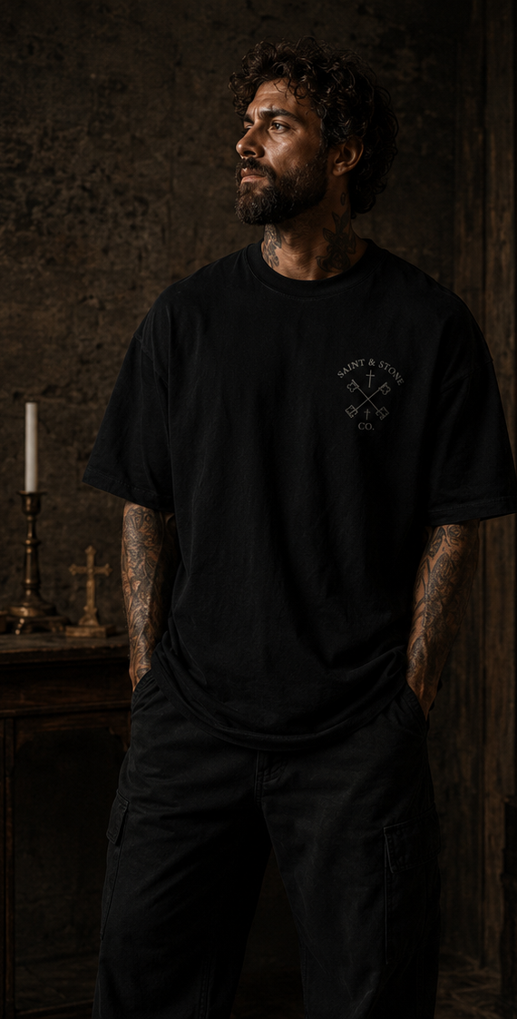 Lamb of God John 1:29 Oversized Christian Streetwear T-Shirt
