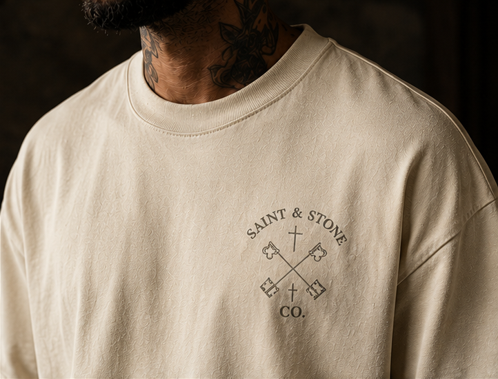 Lamb of God John 1:29 Oversized Christian Streetwear T-Shirt