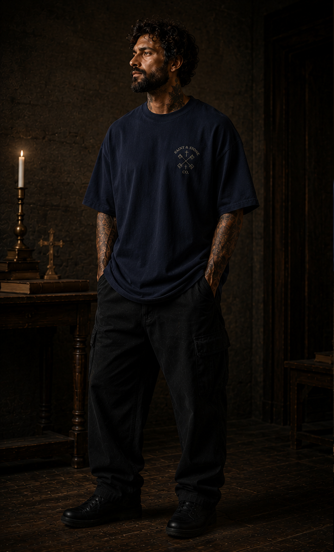 Lamb of God John 1:29 Oversized Christian Streetwear T-Shirt