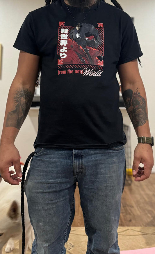 Anime Apocalypse Graphic T-Shirt – Dark Aesthetic Streetwear Tee