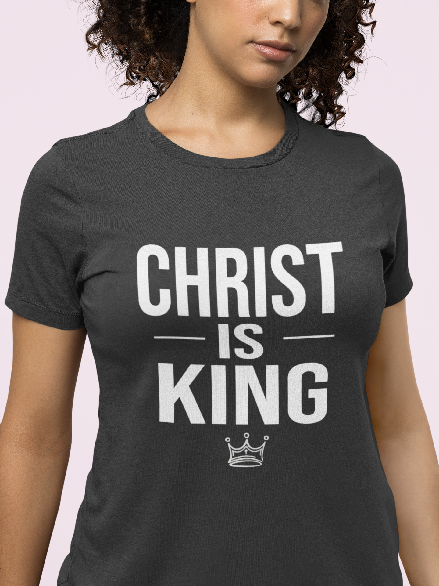 Christ Is King Shirt – Bold Christian Faith Graphic Tee (Copy)