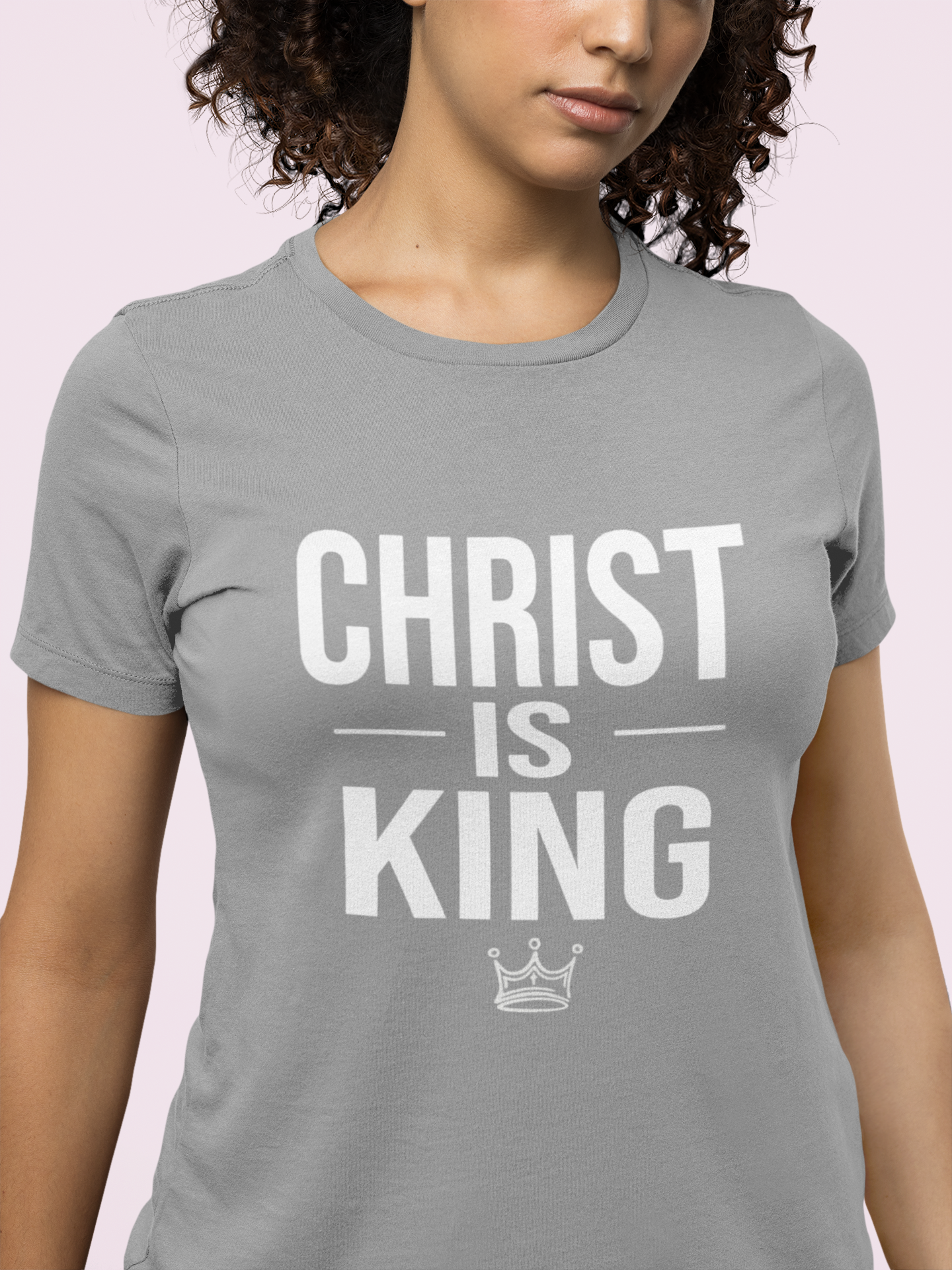 Christ Is King Shirt – Bold Christian Faith Graphic Tee (Copy)