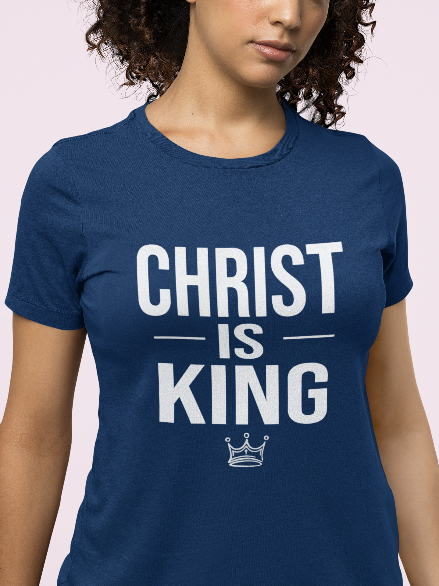 Christ Is King Shirt – Bold Christian Faith Graphic Tee (Copy)