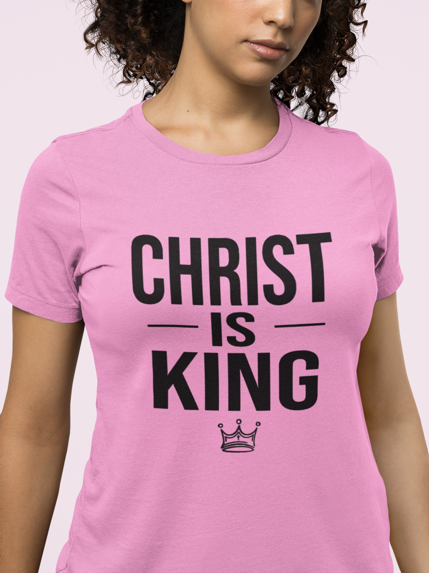 Christ Is King Shirt – Bold Christian Faith Graphic Tee (Copy) (Copy)