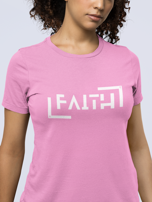 FAITH Minimalist Christian Graphic T-Shirt | Modern Religious Streetwear Tee