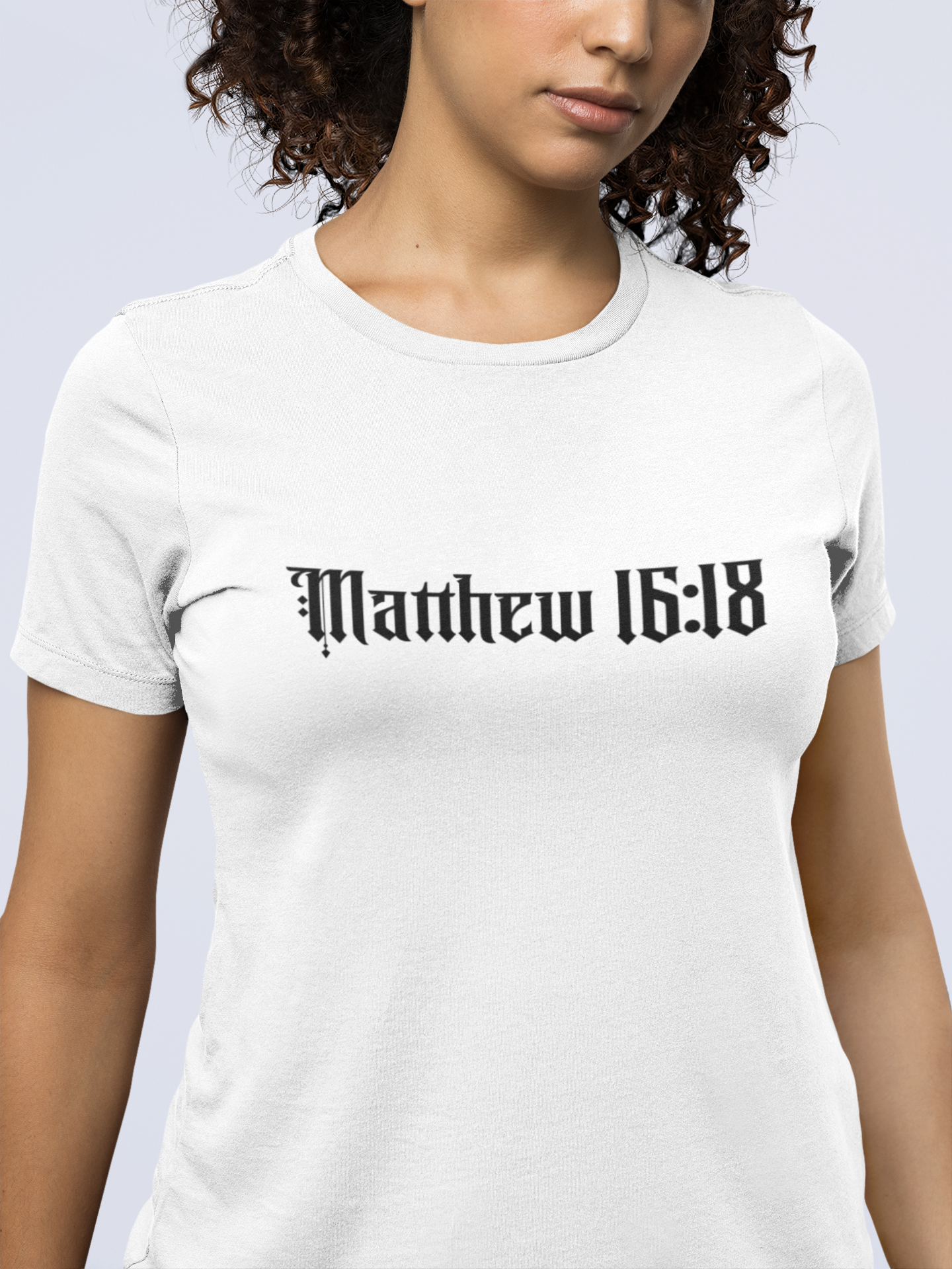 Matthew 16:18 Christian Graphic T-Shirt | One True Church Catholic Streetwear Tee