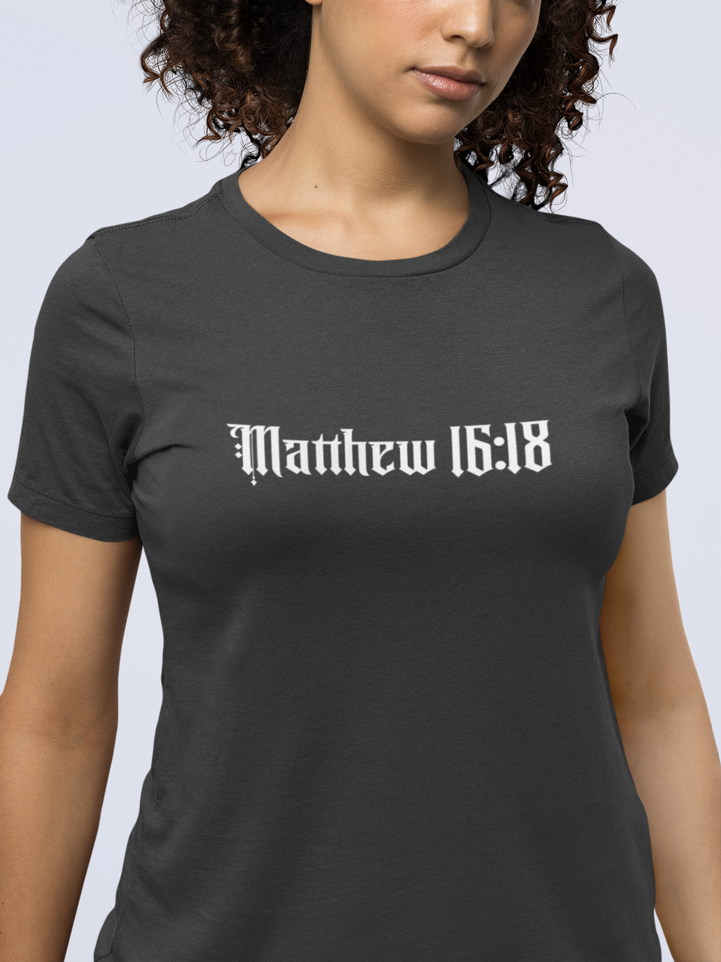 Matthew 16:18 Christian Graphic T-Shirt | One True Church Catholic Streetwear Tee (Copy)