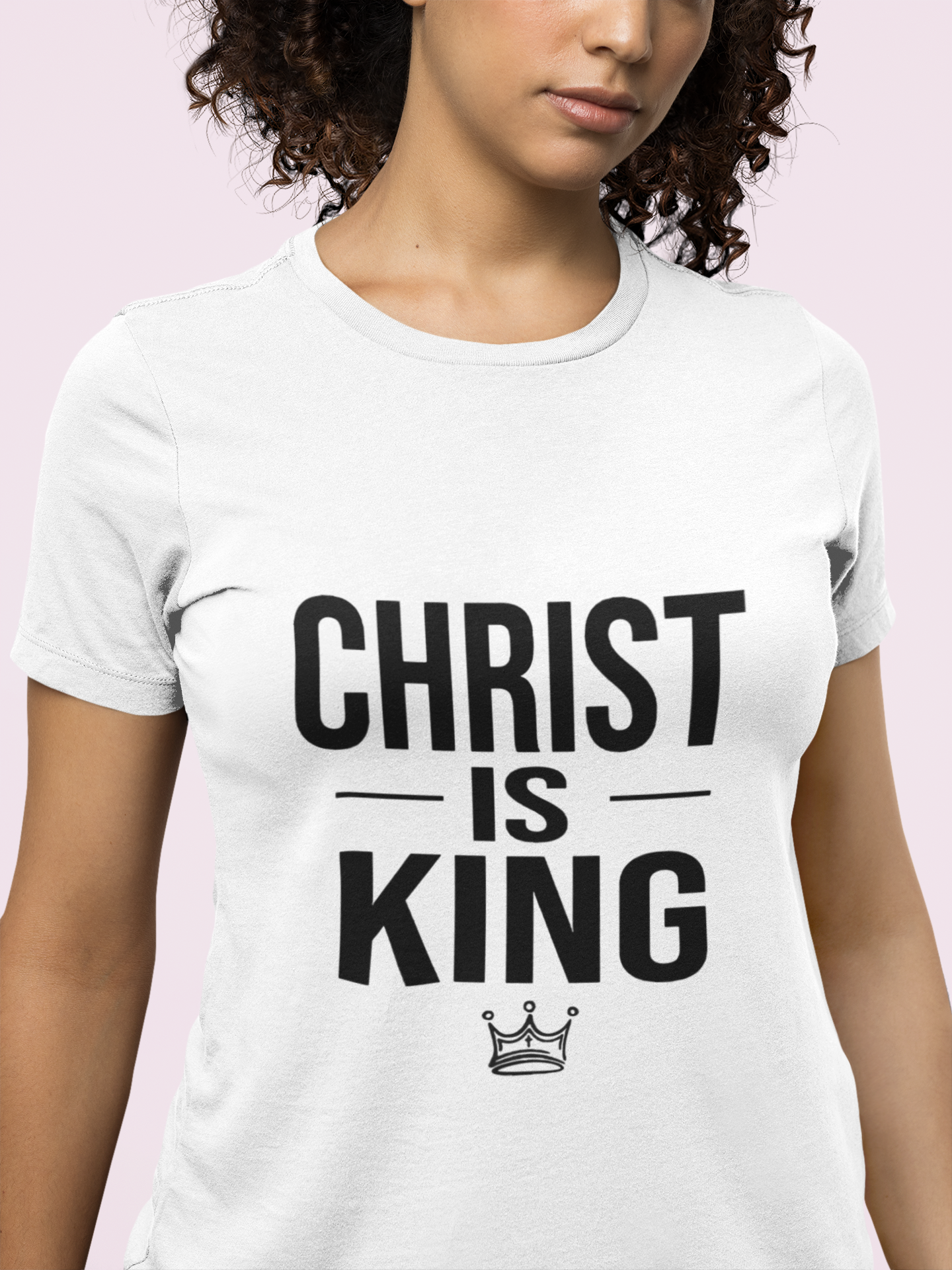 Christ Is King Shirt – Bold Christian Faith Graphic Tee (Copy) (Copy)