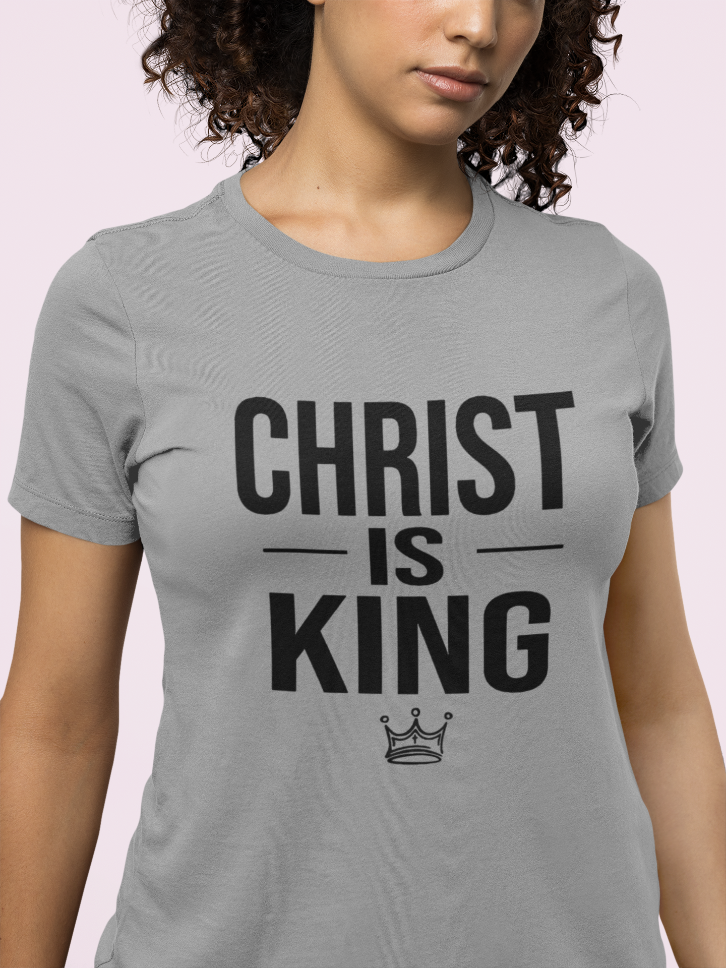 Christ Is King Shirt – Bold Christian Faith Graphic Tee (Copy) (Copy)