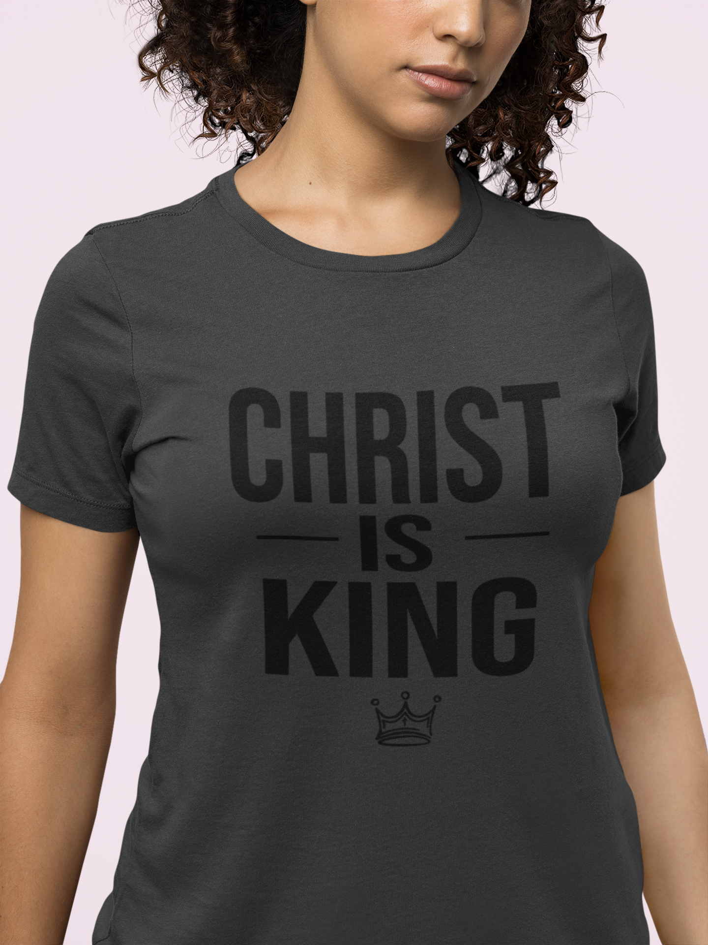 Christ Is King Shirt – Bold Christian Faith Graphic Tee (Copy) (Copy)