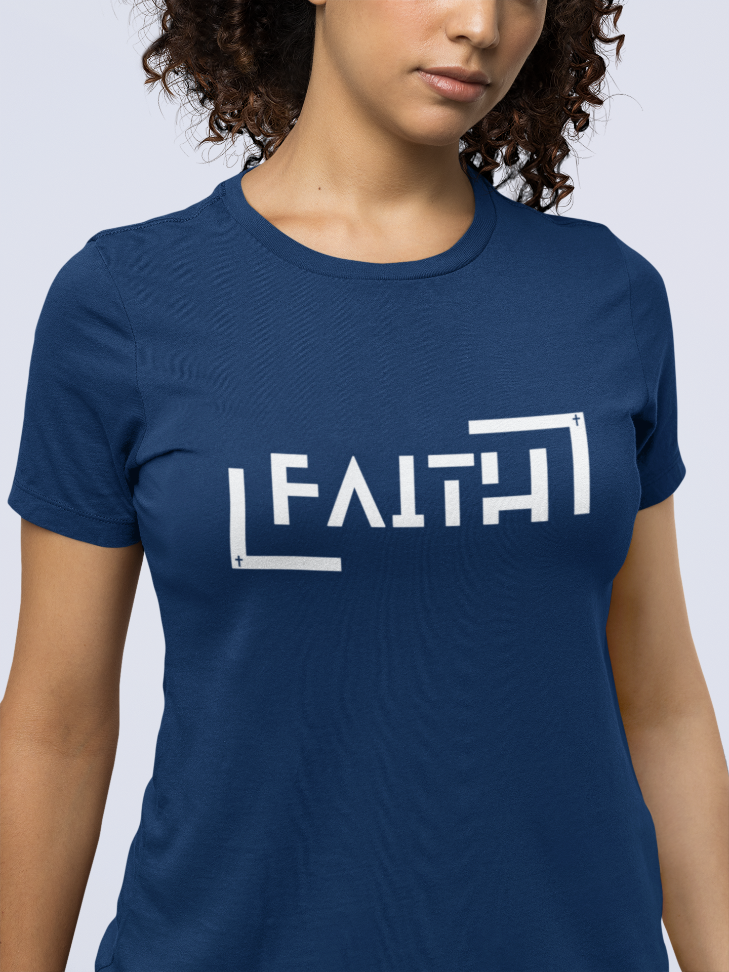 FAITH Minimalist Christian Graphic T-Shirt | Modern Religious Streetwear Tee