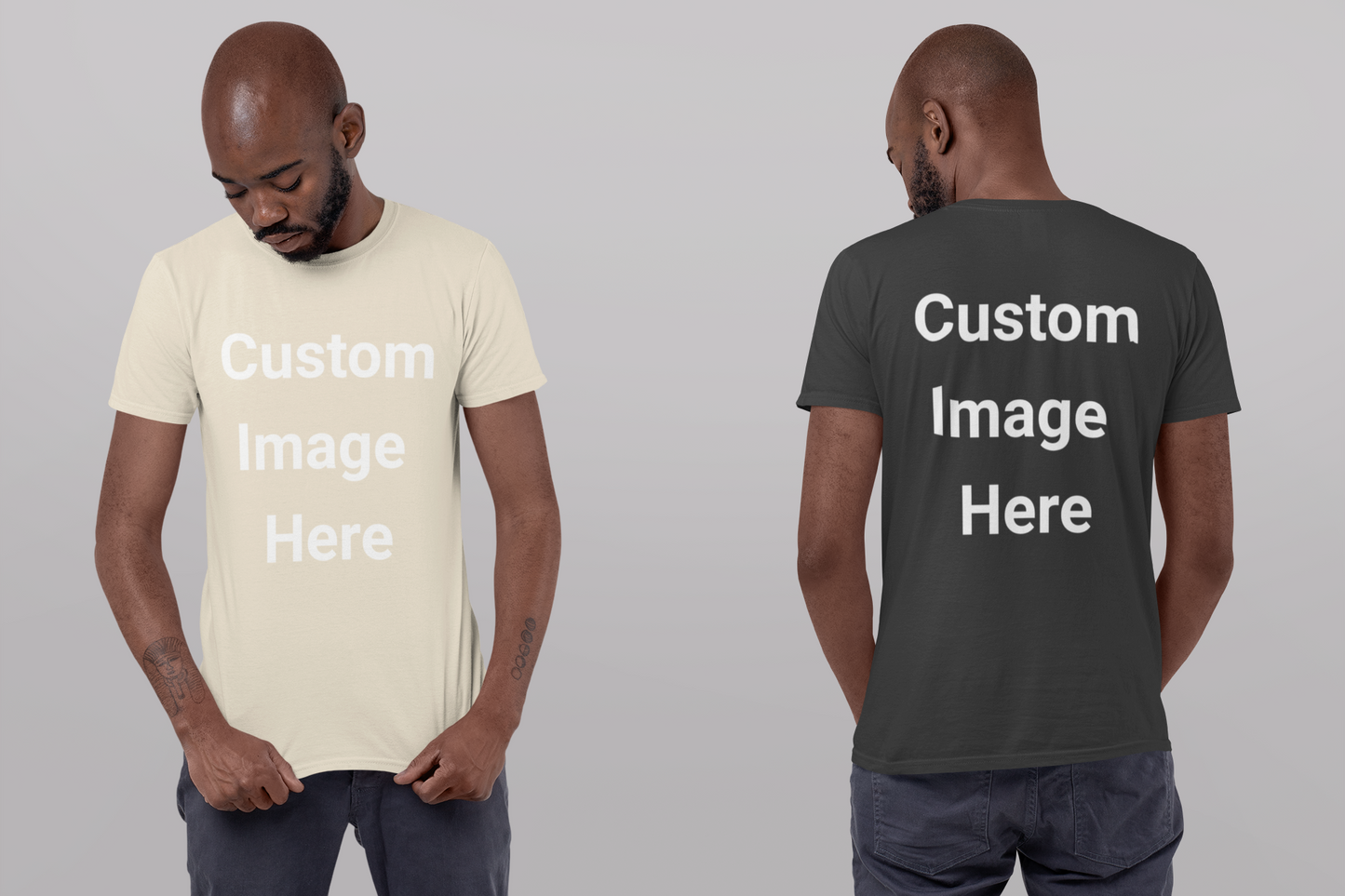 Custom T-Shirt | Personalized Graphic Tee | Upload Your Design Shirt | Custom Photo Shirt | Custom Text Shirt | Unisex Cotton Tee