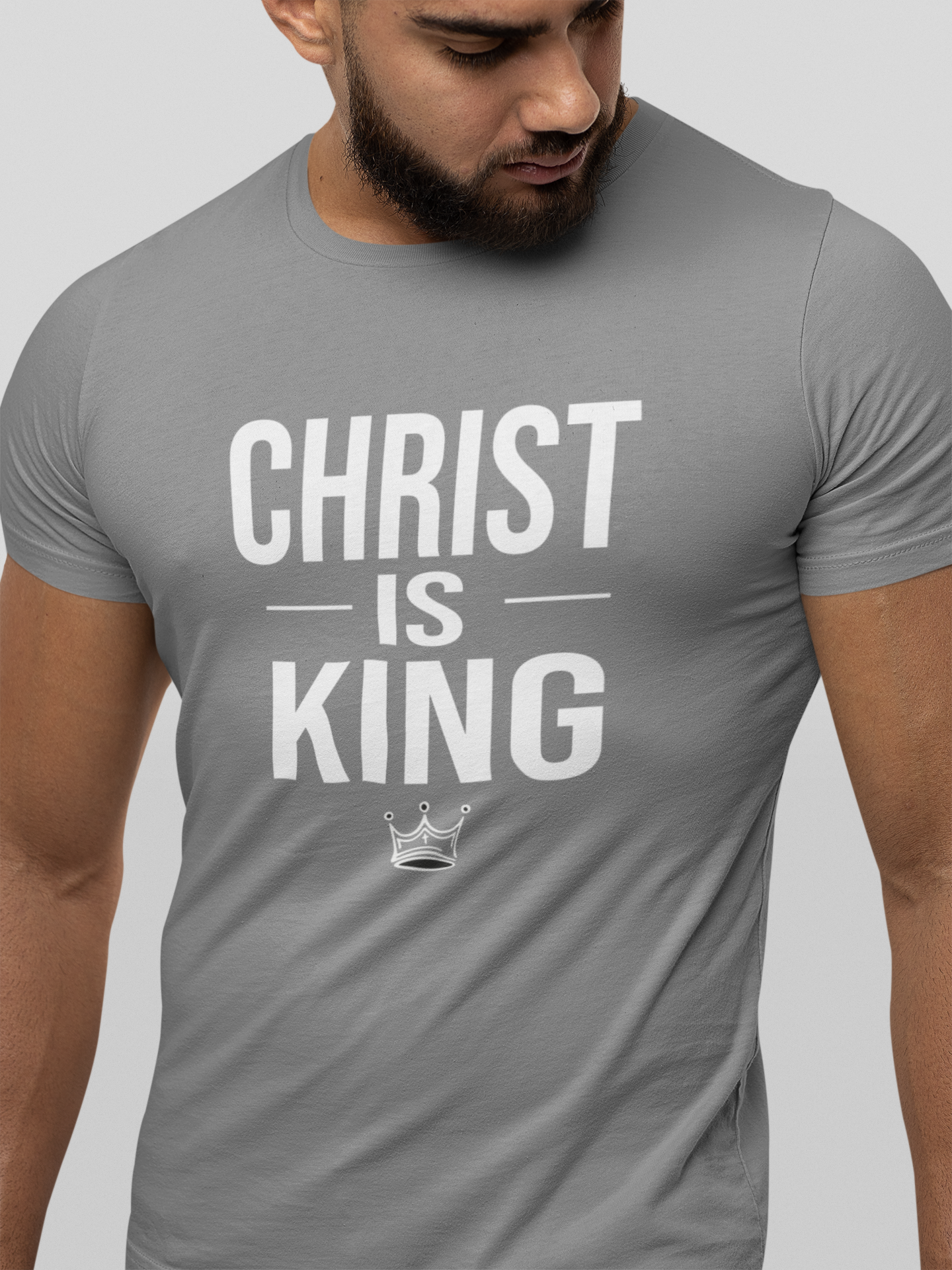 Christ Is King Shirt – Bold Christian Faith Graphic Tee (Copy)