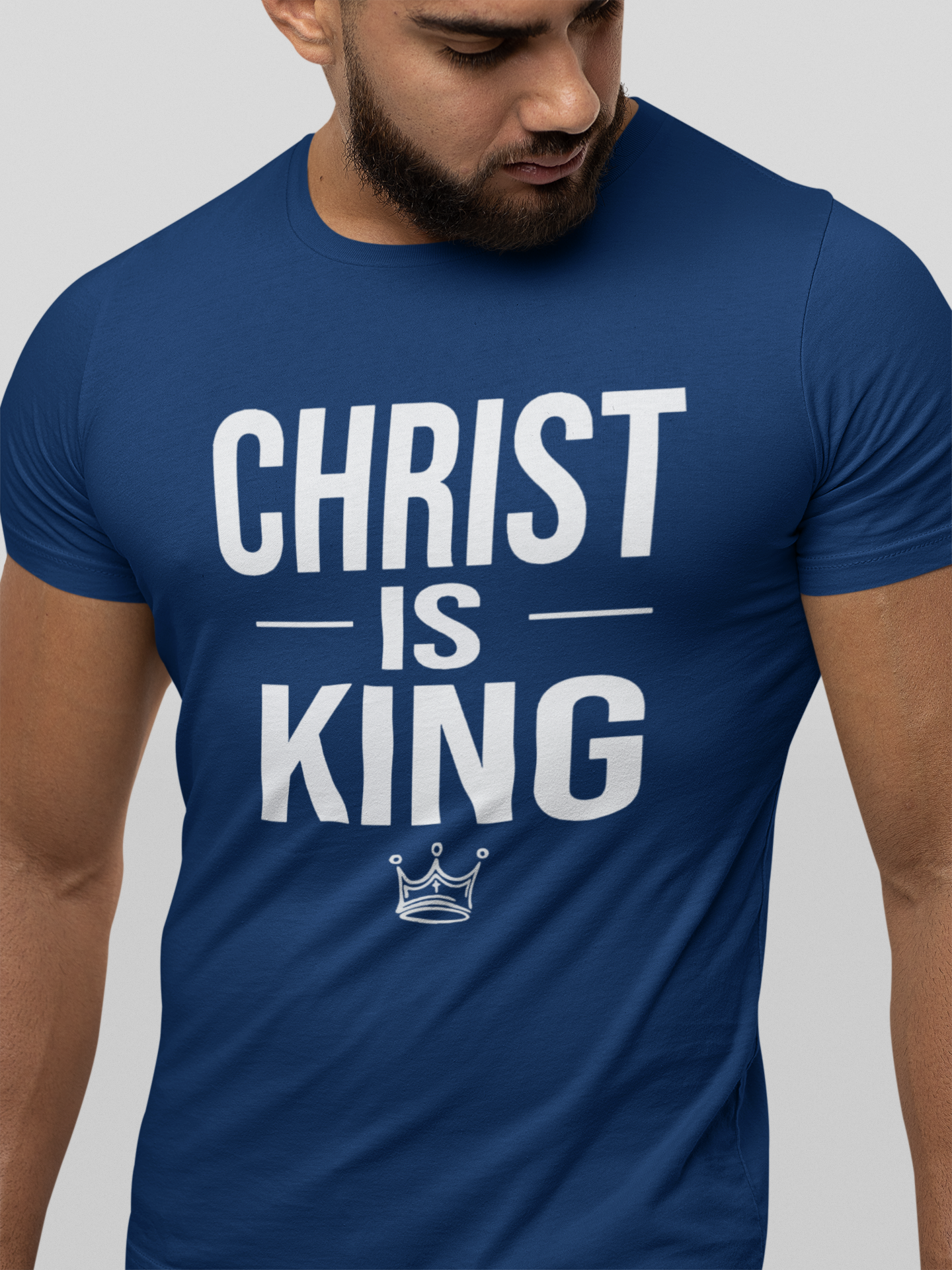 Christ Is King Shirt – Bold Christian Faith Graphic Tee (Copy)