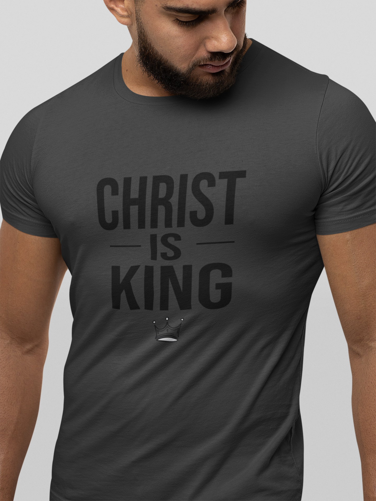 Christ Is King Shirt – Bold Christian Faith Graphic Tee