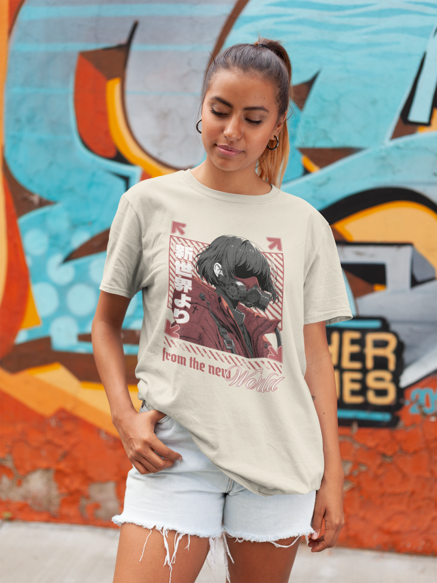 Anime Apocalypse Graphic T-Shirt – Dark Aesthetic Streetwear Tee