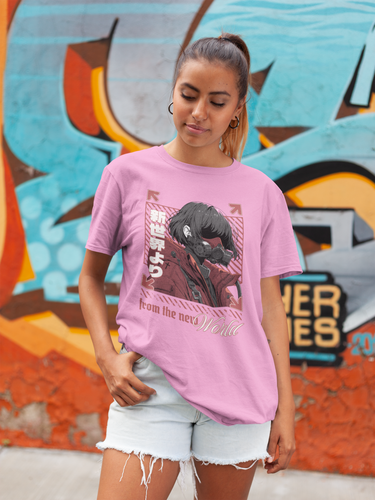 Anime Apocalypse Graphic T-Shirt – Dark Aesthetic Streetwear Tee