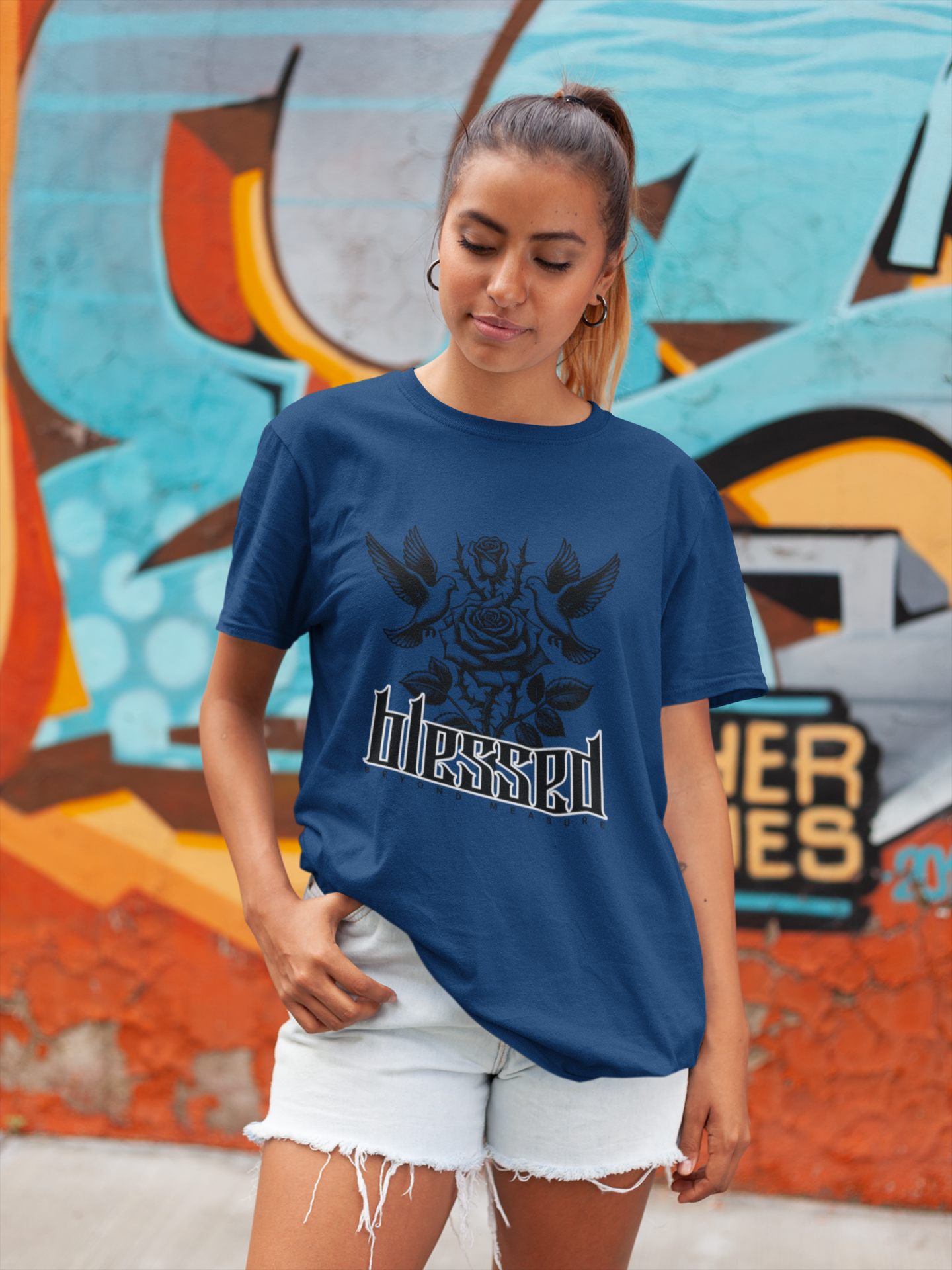 Blessed Beyond Measure Shirt – Christian Faith Graphic Tee