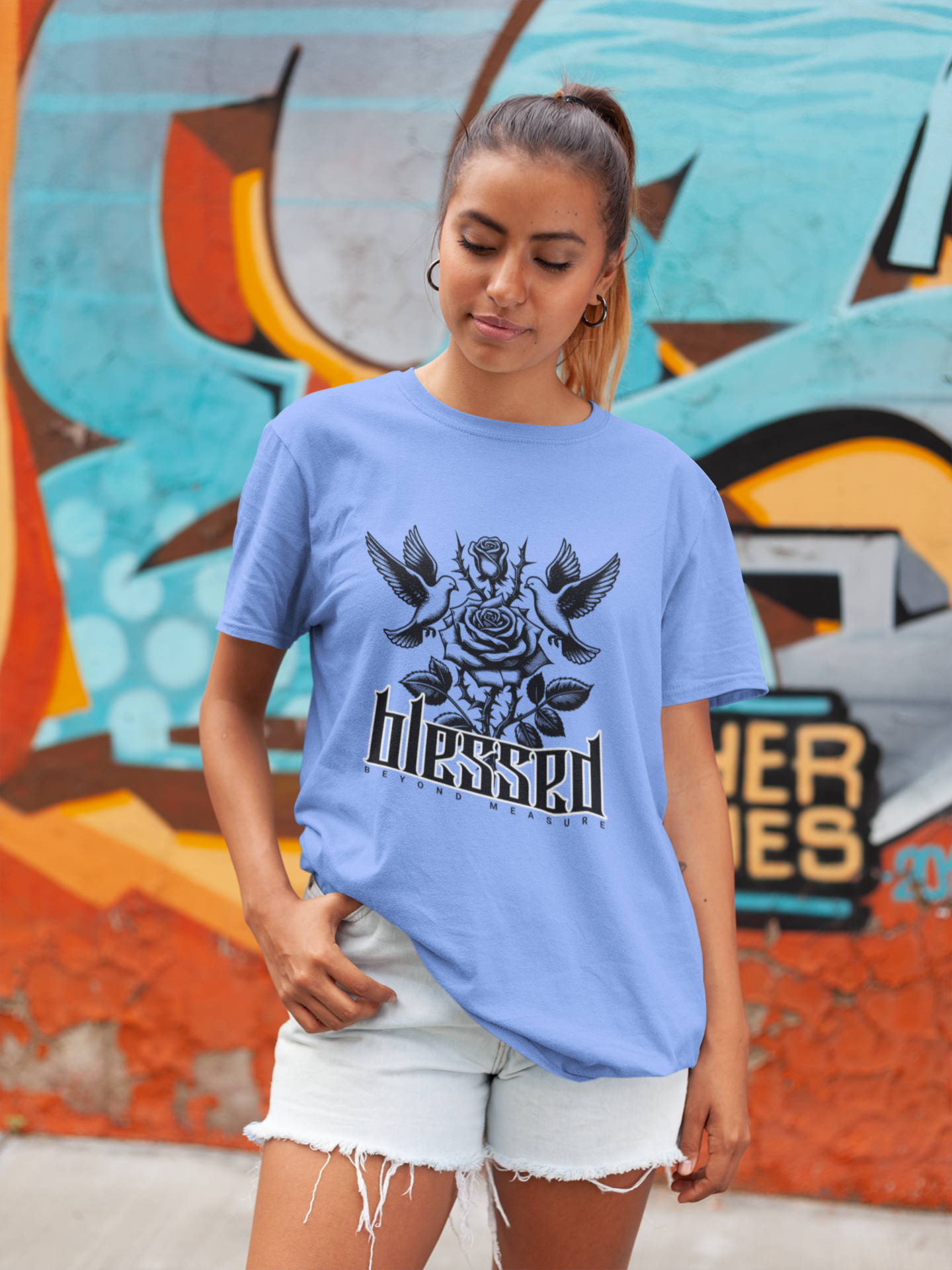 Blessed Beyond Measure Shirt – Christian Faith Graphic Tee