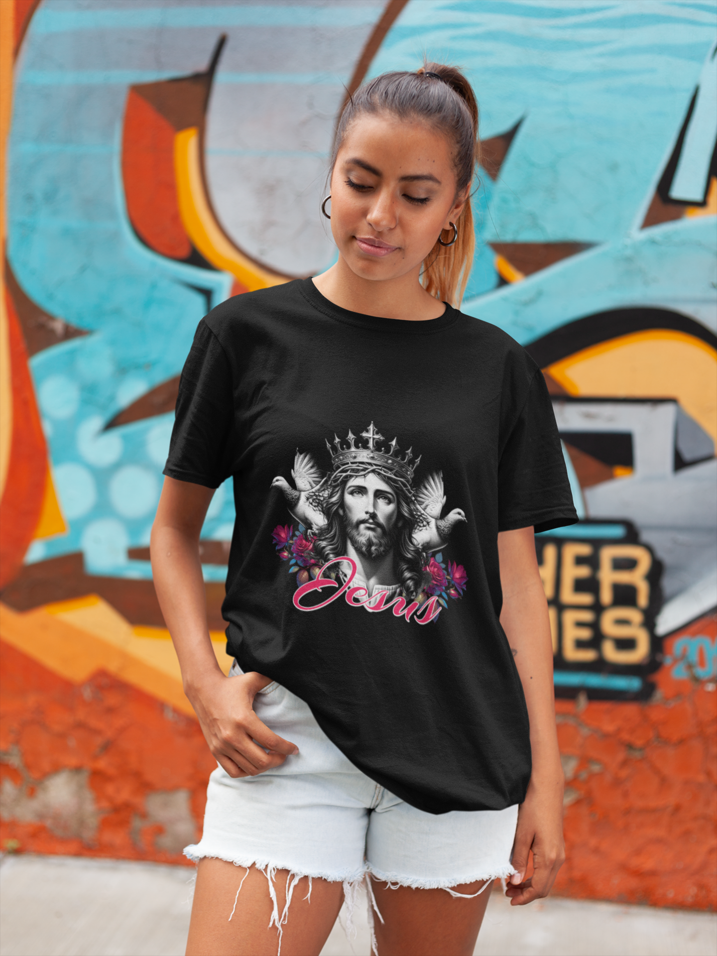 King Jesus Shirt – Jesus Is King Christian Graphic Tee