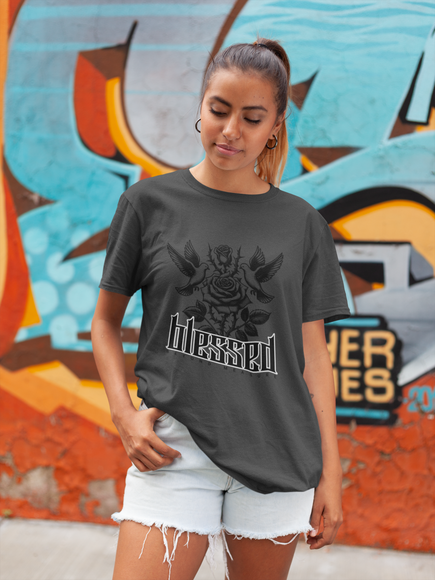 Blessed Beyond Measure Shirt – Christian Faith Graphic Tee