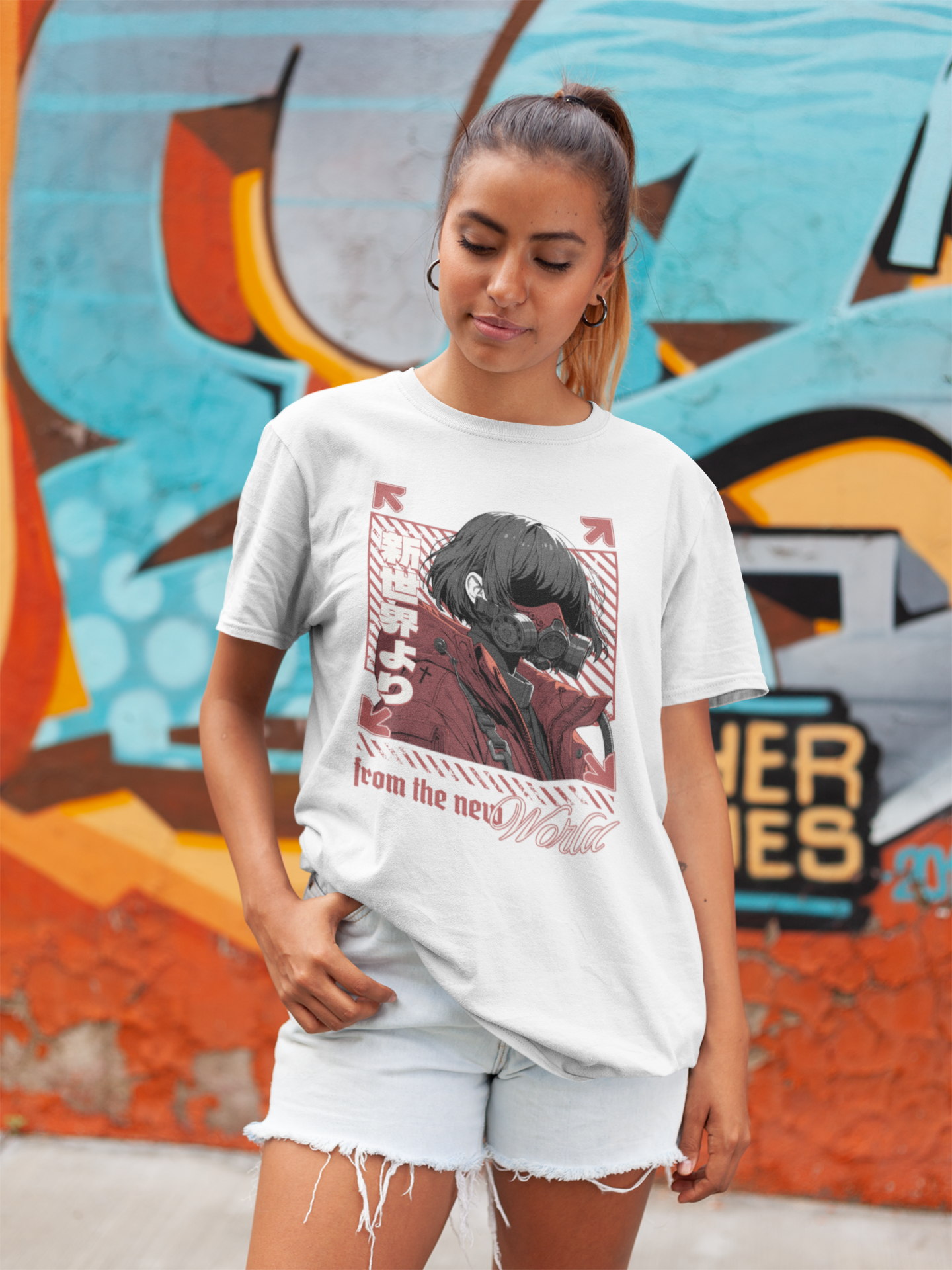 Anime Apocalypse Graphic T-Shirt – Dark Aesthetic Streetwear Tee