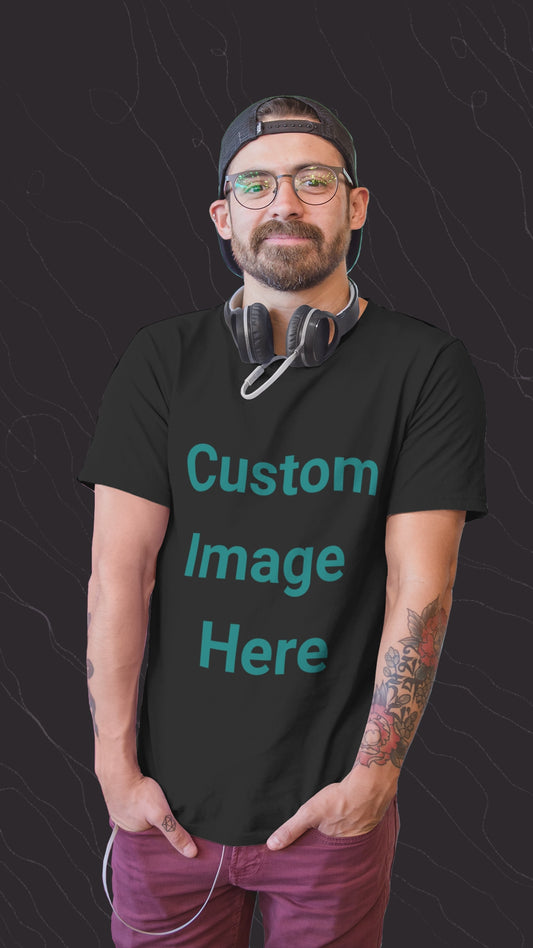 Custom T-Shirt | Personalized Graphic Tee | Upload Your Design Shirt | Custom Photo Shirt | Custom Text Shirt | Unisex Cotton Tee