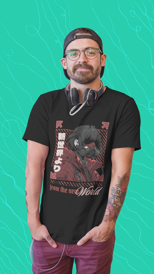 Anime Apocalypse Graphic T-Shirt – Dark Aesthetic Streetwear Tee