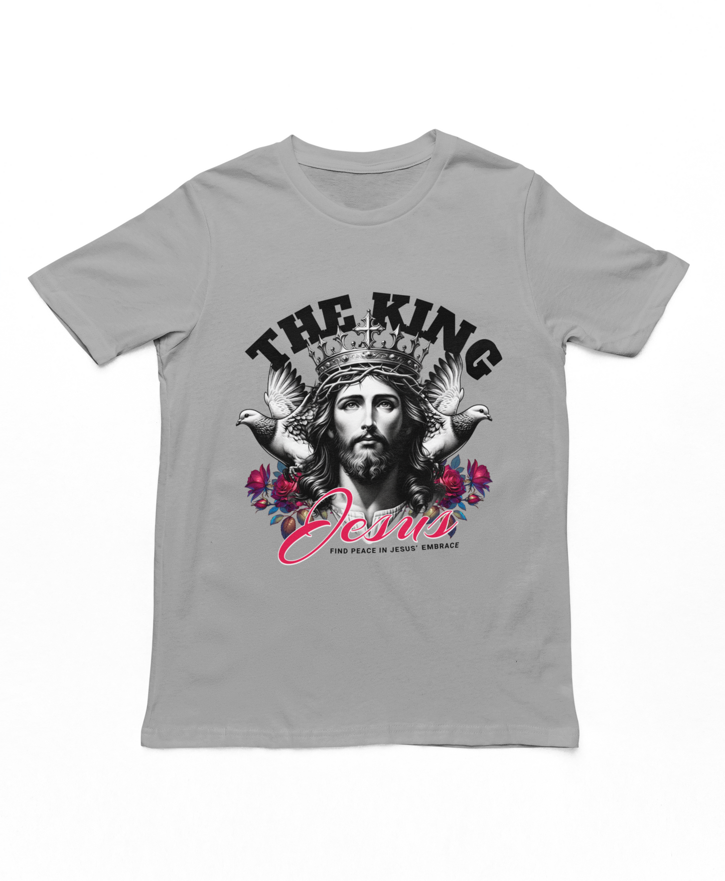 King Jesus Shirt – Jesus Is King Christian Graphic Tee