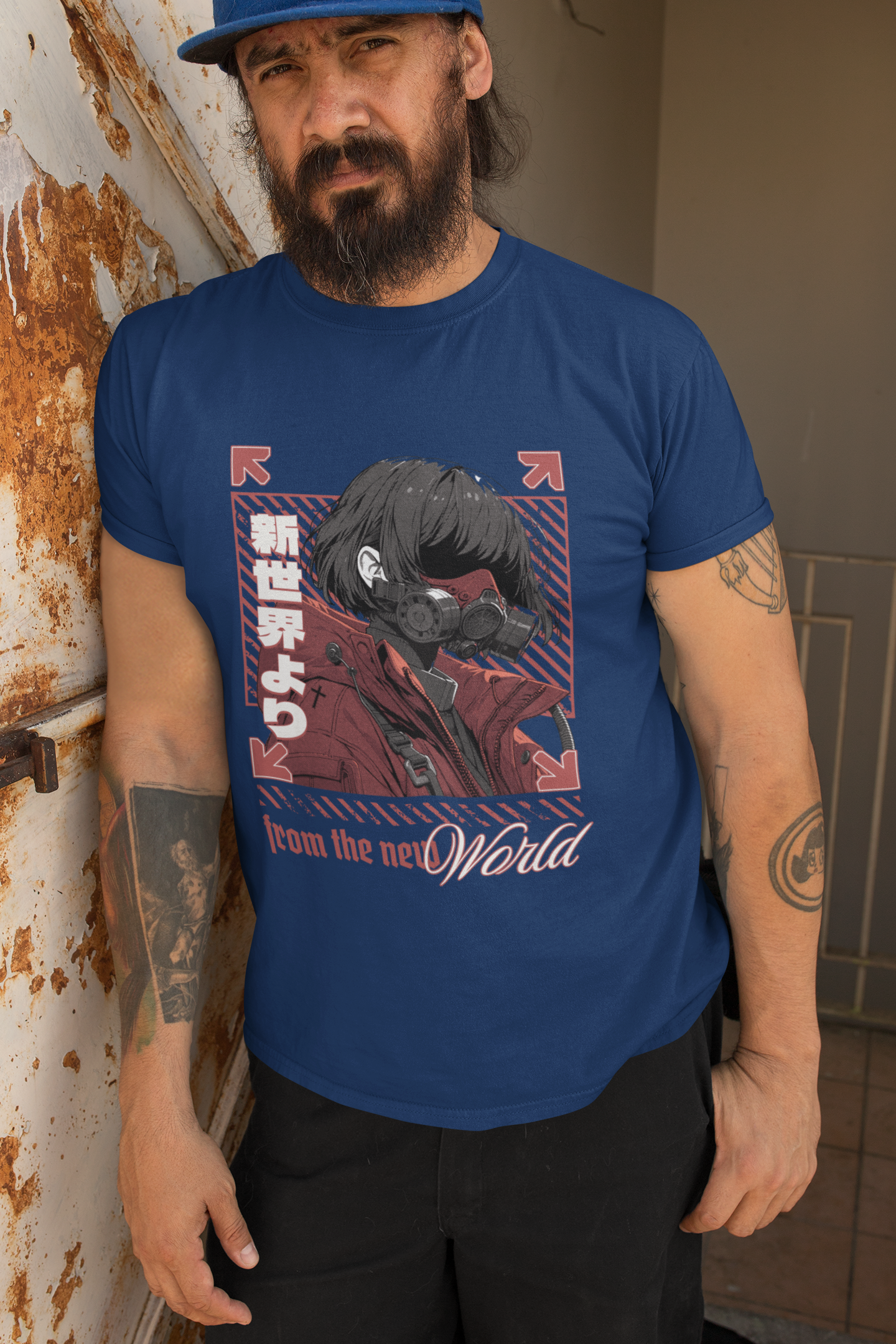 Anime Apocalypse Graphic T-Shirt – Dark Aesthetic Streetwear Tee