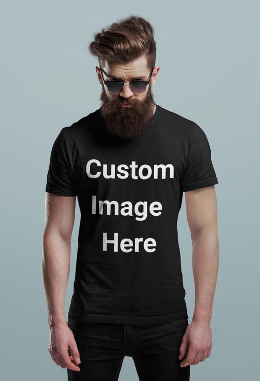Custom T-Shirt | Personalized Graphic Tee | Upload Your Design Shirt | Custom Photo Shirt | Custom Text Shirt | Unisex Cotton Tee