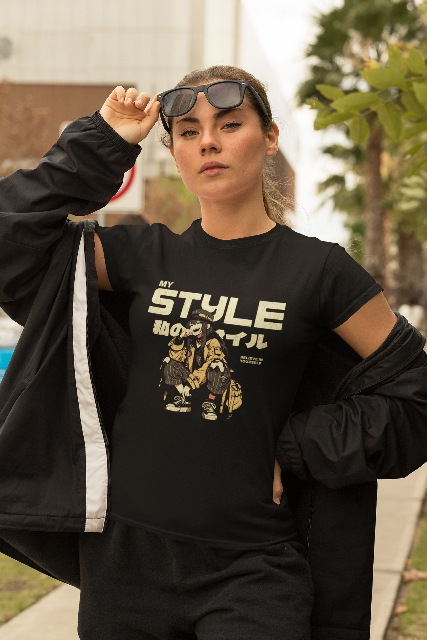 My Style Anime Graphic T-Shirt – Japanese Streetwear Tee