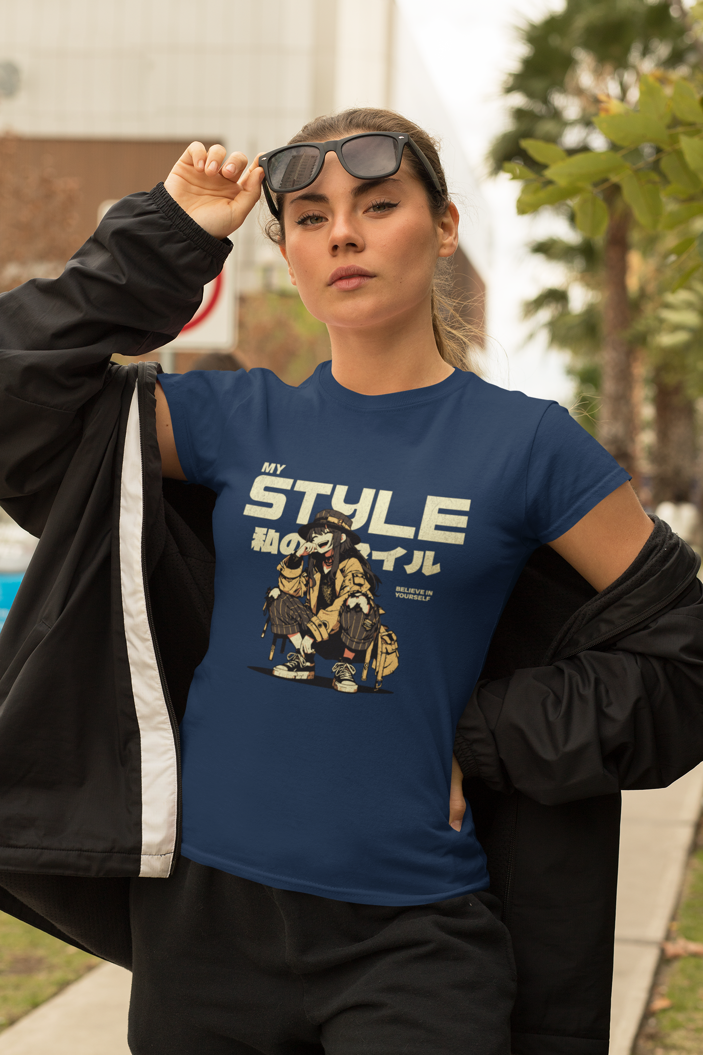 My Style Anime Graphic T-Shirt – Japanese Streetwear Tee