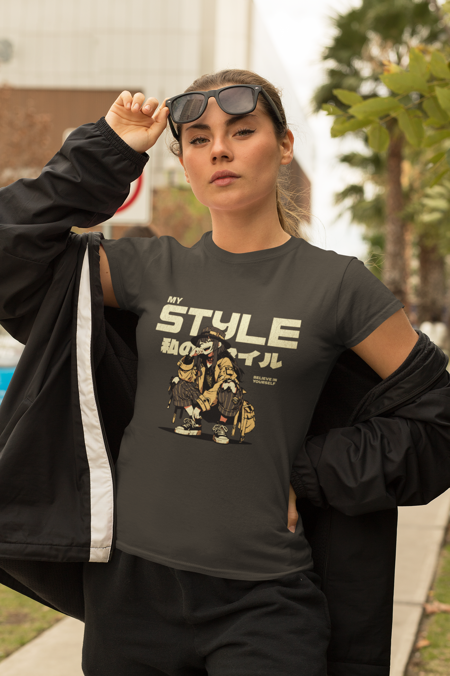My Style Anime Graphic T-Shirt – Japanese Streetwear Tee