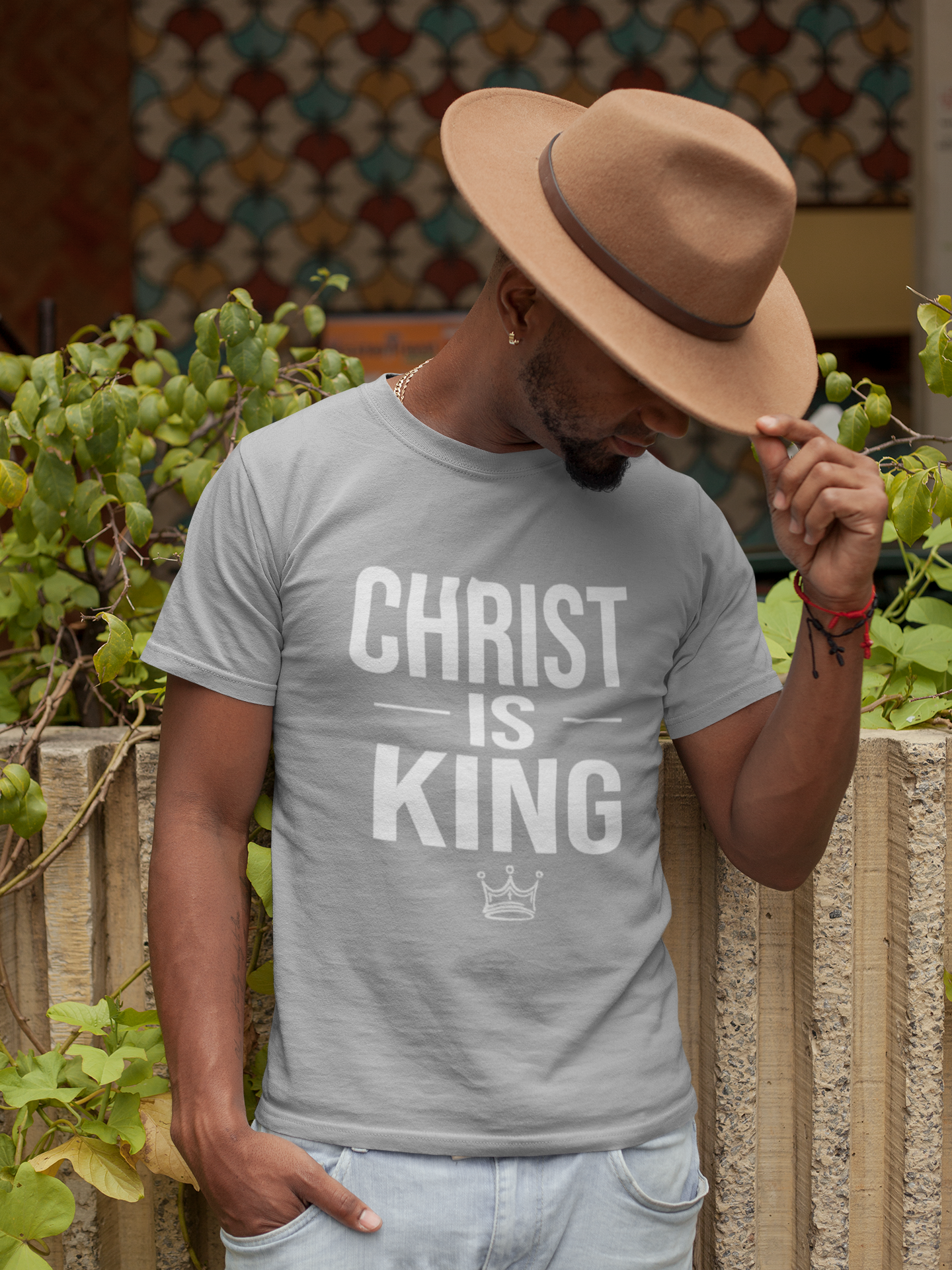 Christ Is King Shirt – Bold Christian Faith Graphic Tee (Copy)