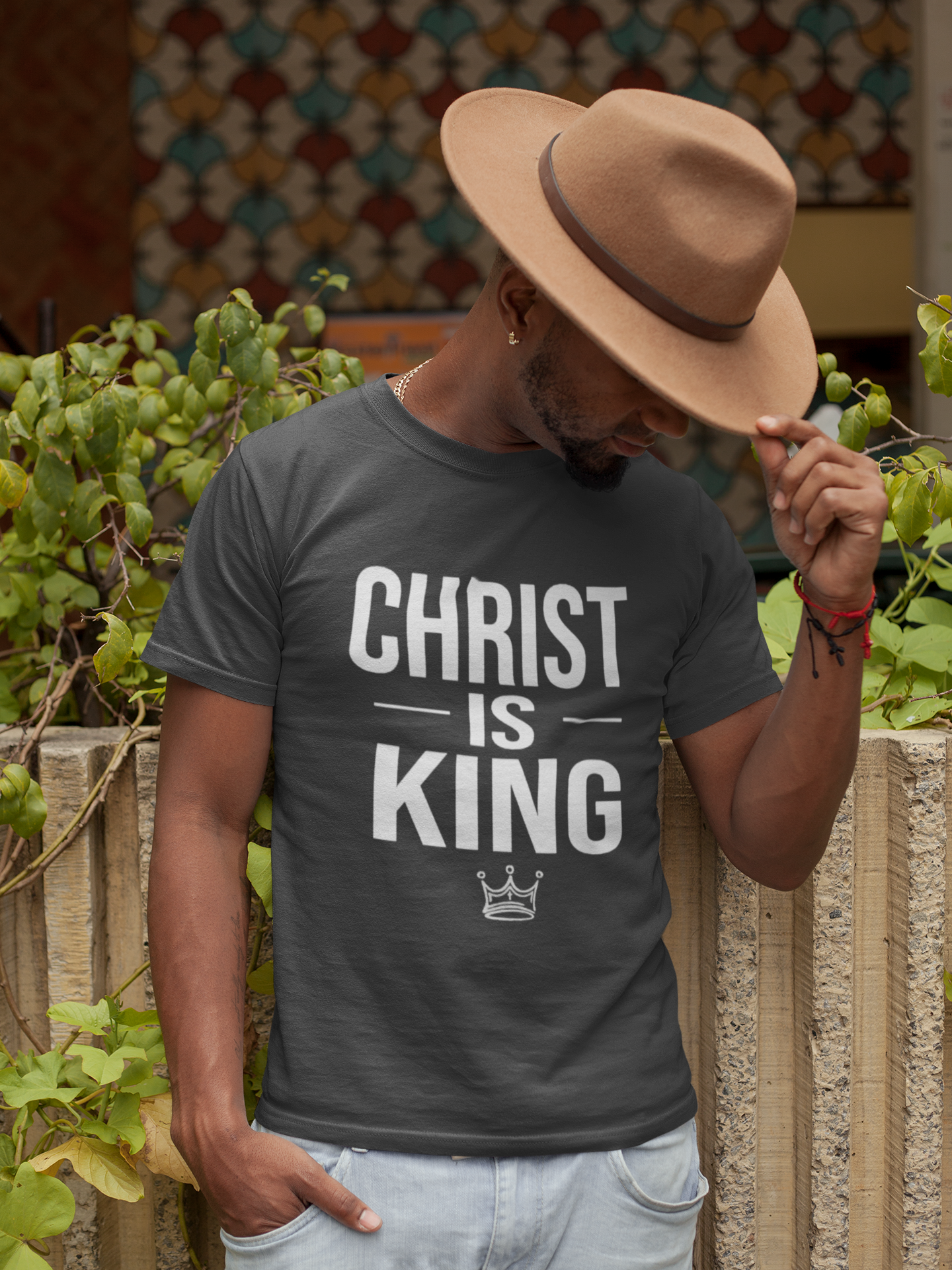 Christ Is King Shirt – Bold Christian Faith Graphic Tee (Copy)