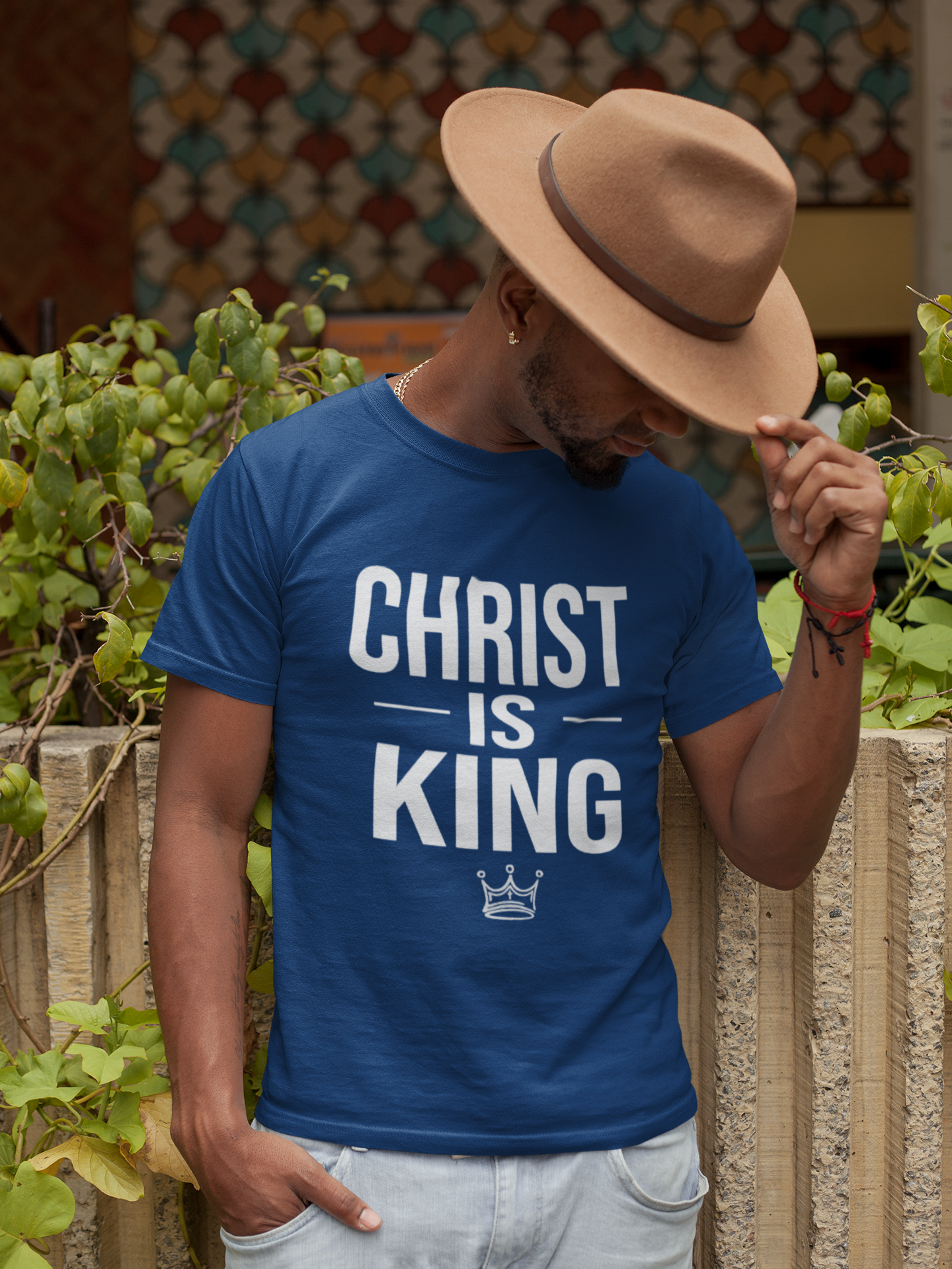 Christ Is King Shirt – Bold Christian Faith Graphic Tee (Copy)