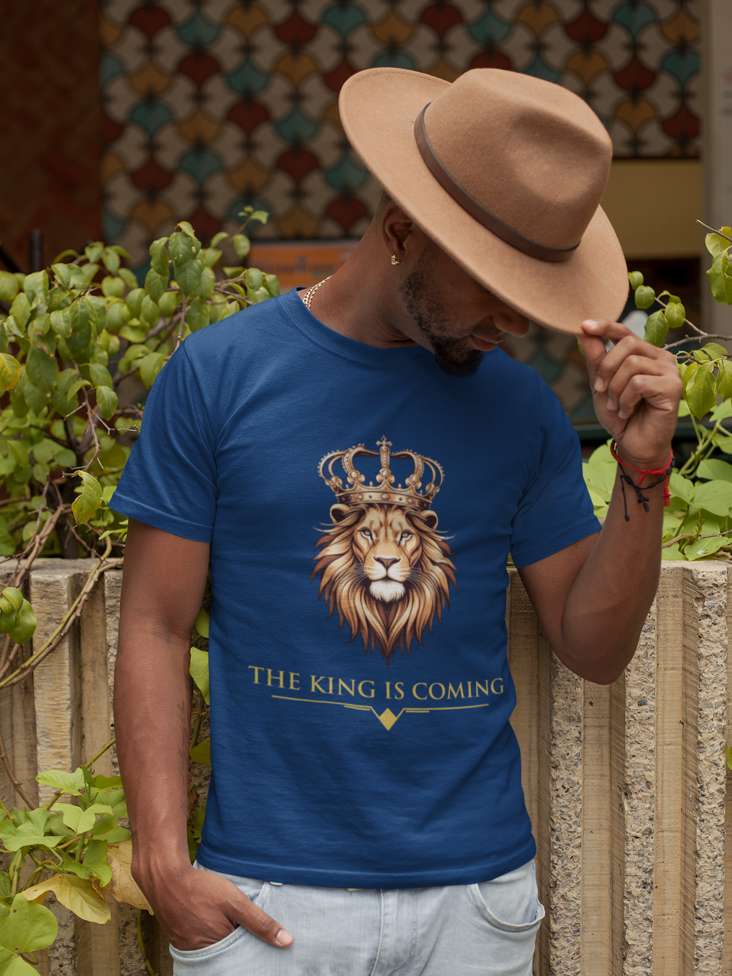 The King Is Coming Shirt – Lion of Judah Christian Graphic Tee