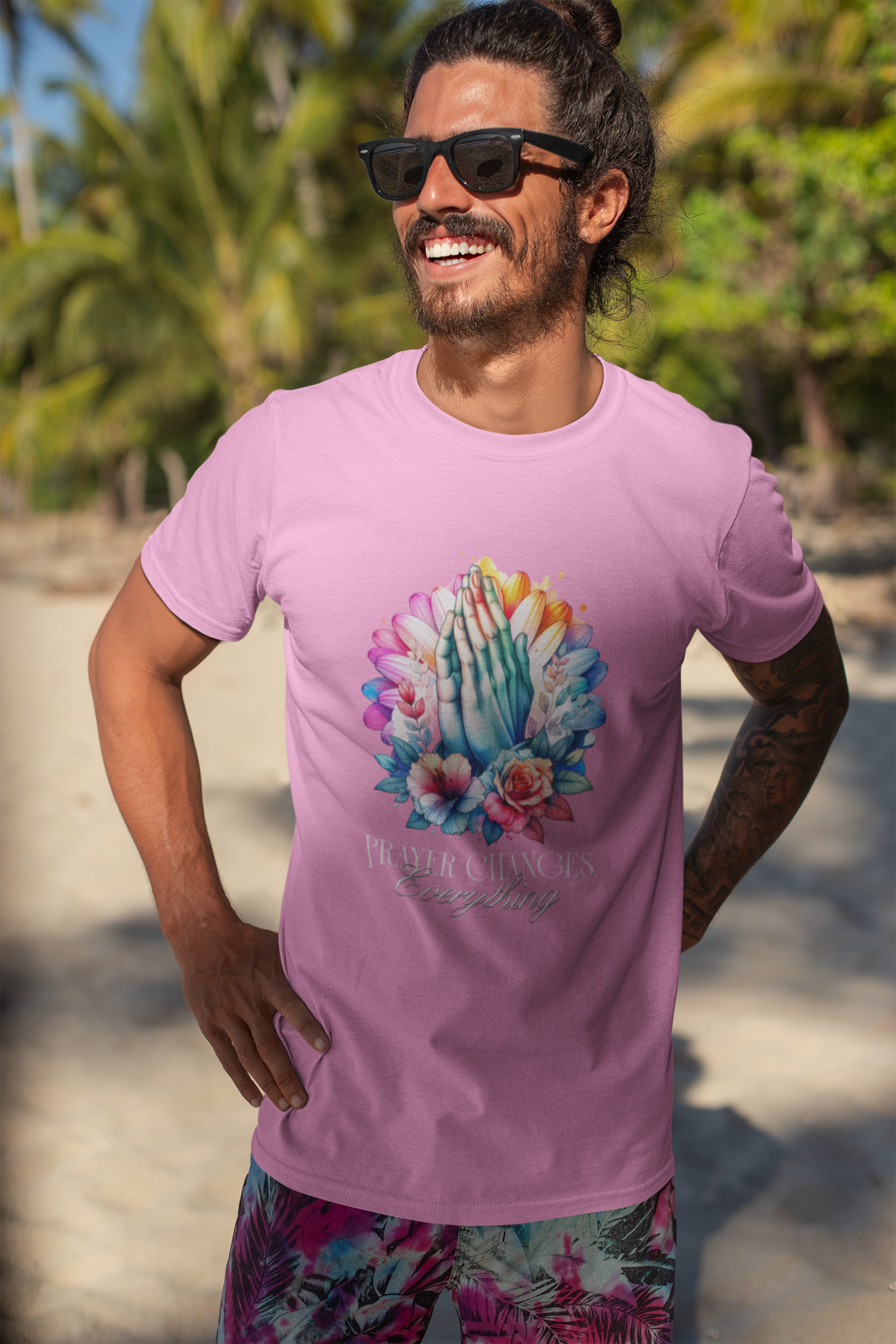 Prayer Changes Everything Shirt – Christian Faith Graphic Tee