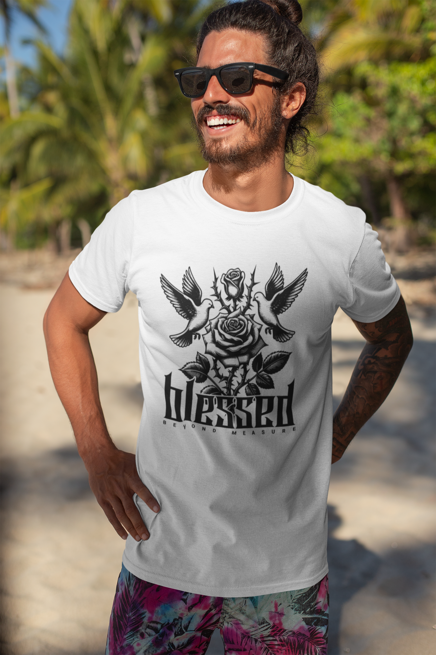 Blessed Beyond Measure Shirt – Christian Faith Graphic Tee