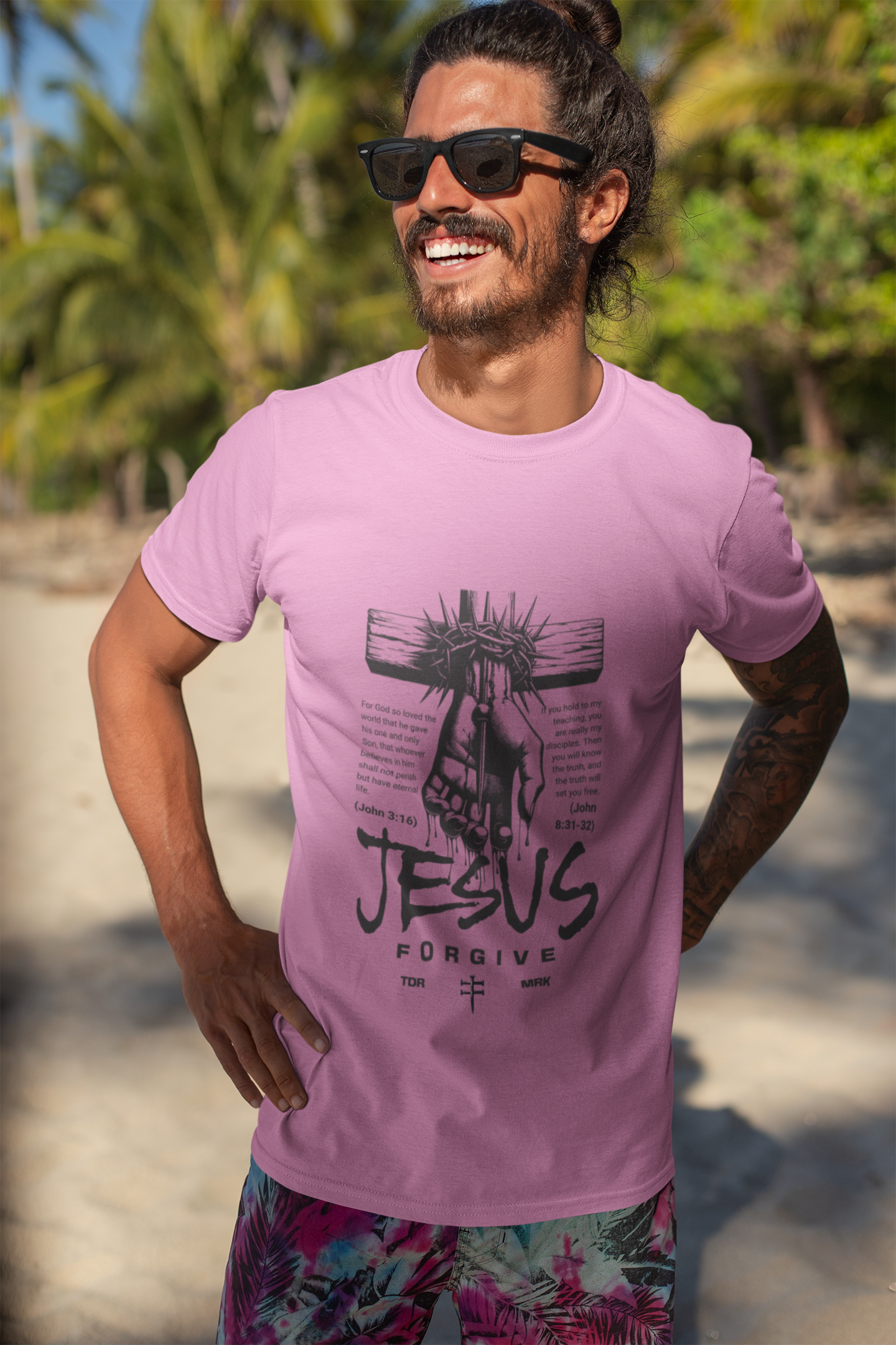 Jesus Forgives Shirt – Christian Faith Graphic Tee