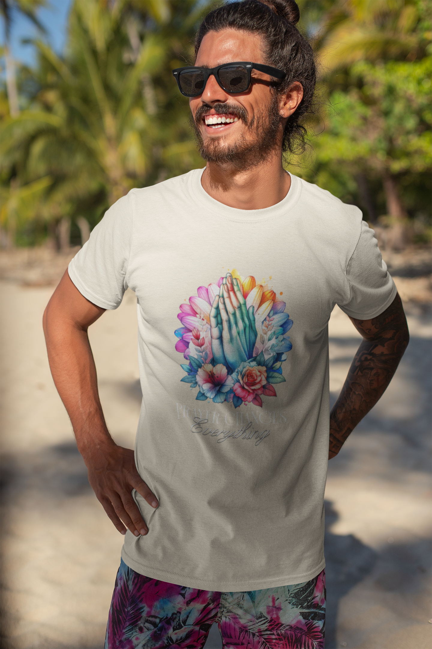 Prayer Changes Everything Shirt – Christian Faith Graphic Tee