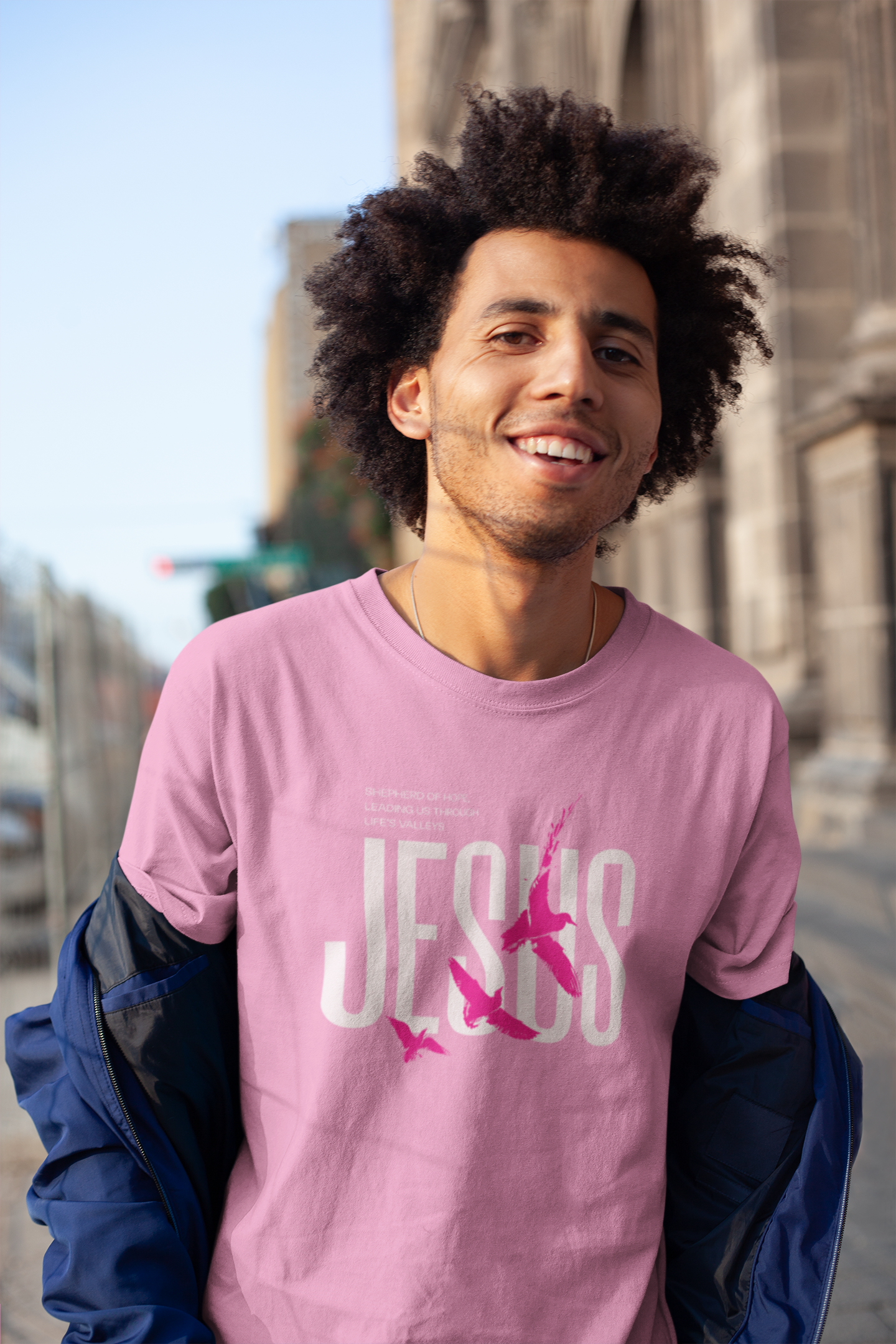 Jesus Graphic T-Shirt – Shepherd of Hope Christian Streetwear Tee