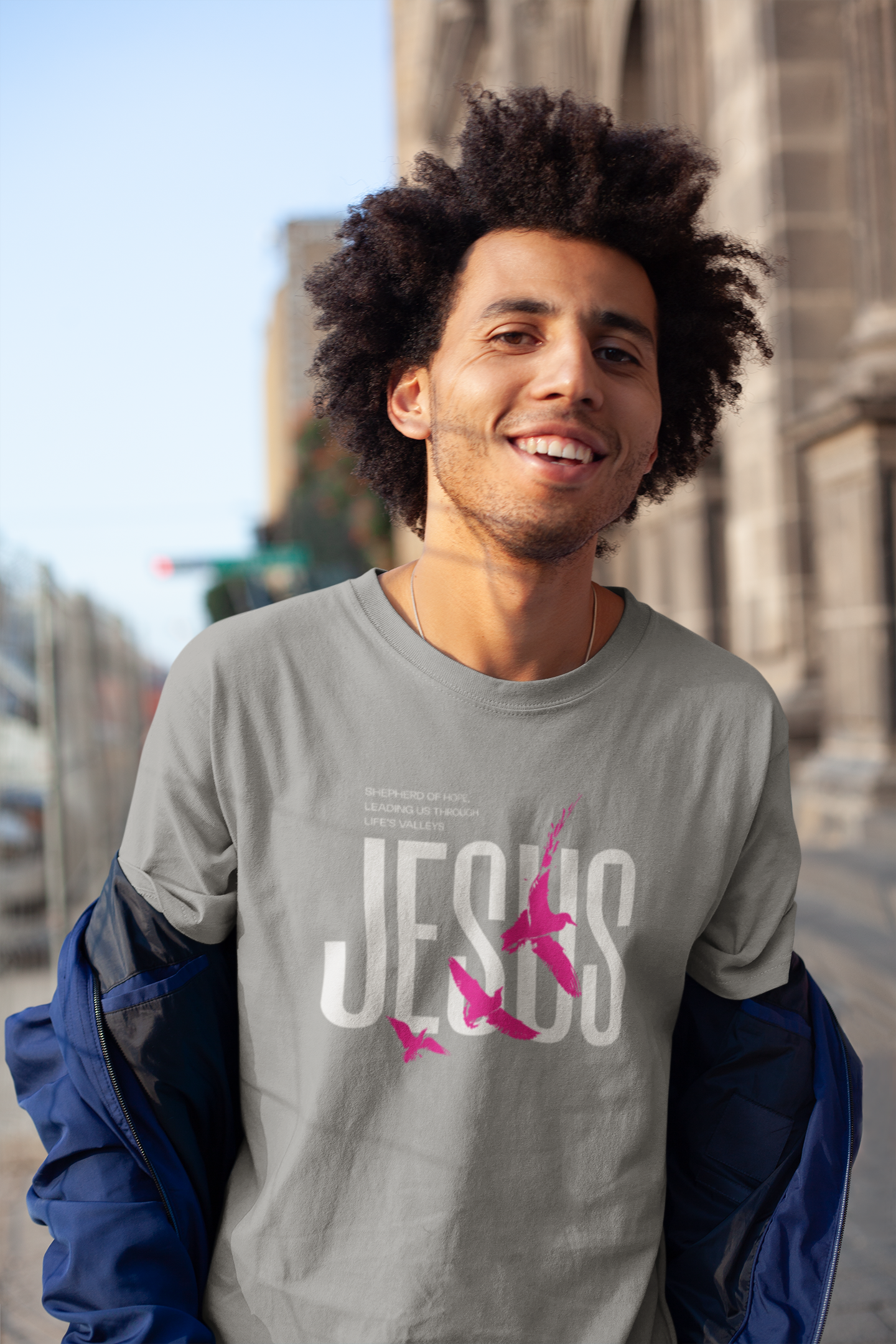 Jesus Graphic T-Shirt – Shepherd of Hope Christian Streetwear Tee