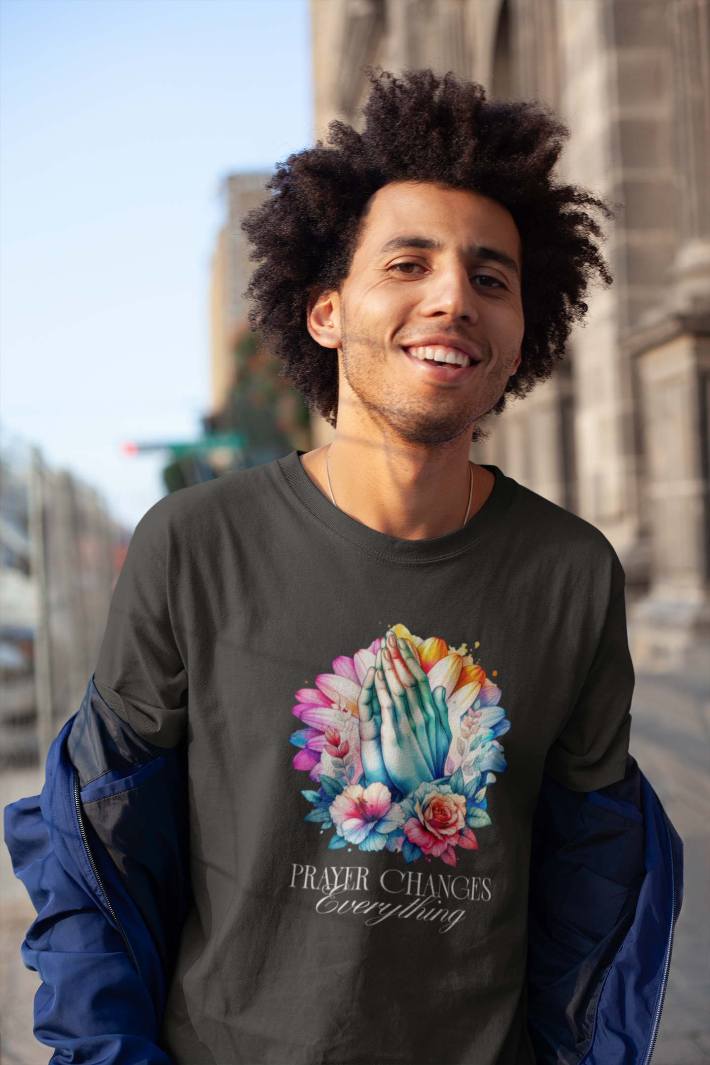 Prayer Changes Everything Shirt – Christian Faith Graphic Tee