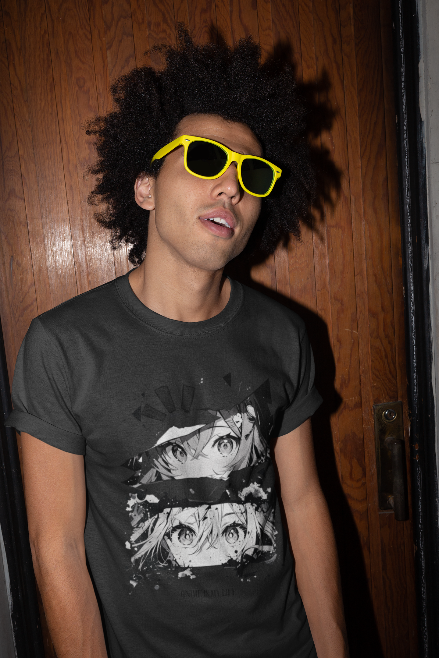 Anime For Life Graphic T-Shirt – Manga Streetwear Tee